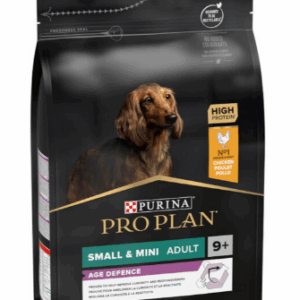 Pro Plan Adult Small y Mini Pollo pienso para perros Sénior +9